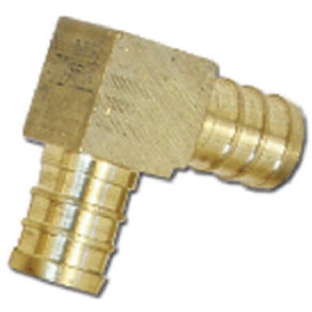 Cash Acme / Sharkbite Sharkbite-Cash Acme 137629 0.5 in. Brass Insert Elbows; Pack of 10 137629